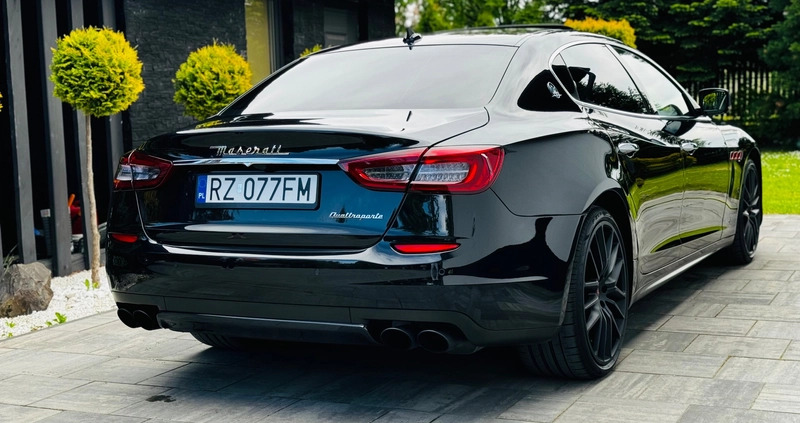 Maserati Quattroporte cena 245000 przebieg: 95000, rok produkcji 2014 z Rzeszów małe 191